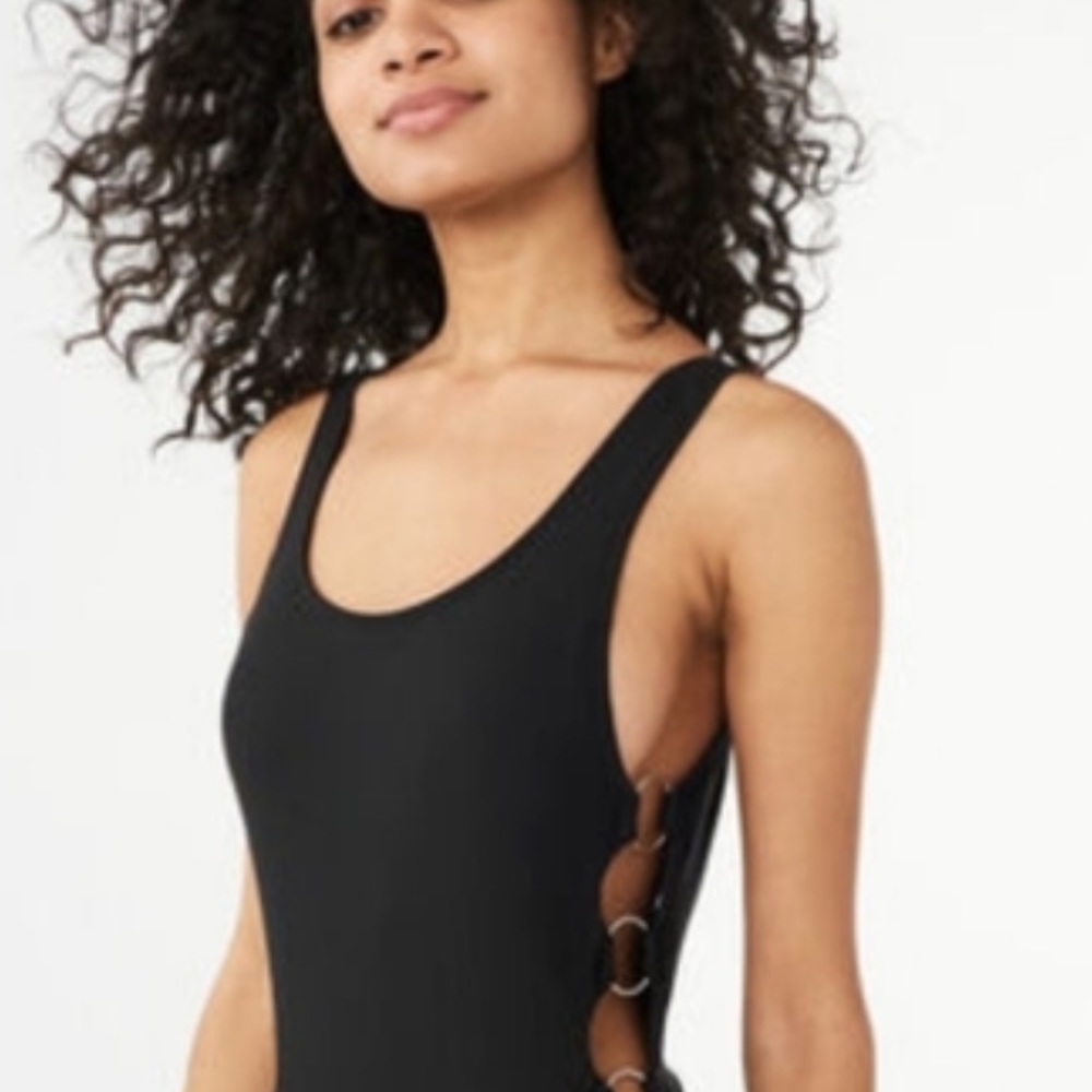 Women’s black bathing suit